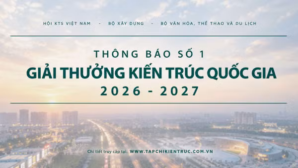 Hội đồng Giải thưởng Kiến trúc Quốc gia mong nhận được sự hưởng ứng tham gia của đông đảo kiến trúc sư và tác giả. (Ảnh: Ban tổ chức)