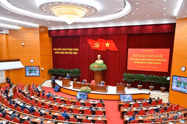 Quang cảnh hội nghị. (THỦY NGUYÊN)