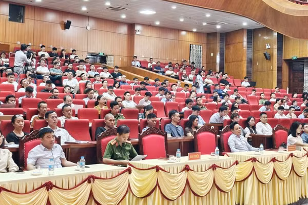 Hơn 700 học viên tham dự hội nghị tập huấn. (Ảnh: LT)