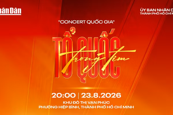 Sân khấu chương trình nghệ thuật chính luận "Tổ quốc trong tim" hứa hẹn sẽ trở lại ấn tượng vào ngày 23/8 tới đây. 