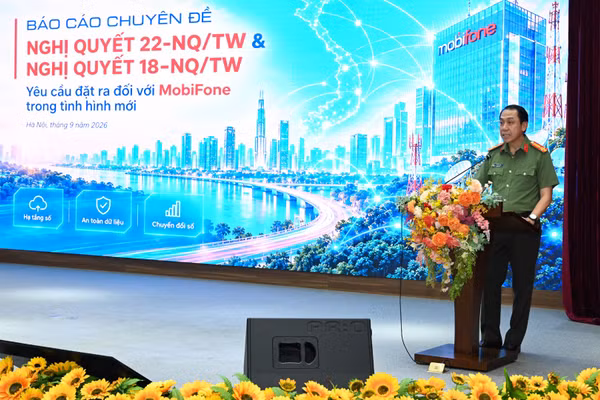 Hội nghị nghiên cứu, quán triệt, triển khai các Nghị quyết Hội nghị Trung ương 3 khóa XIV trong Đảng bộ Tổng công ty Viễn thông MobiFone.
