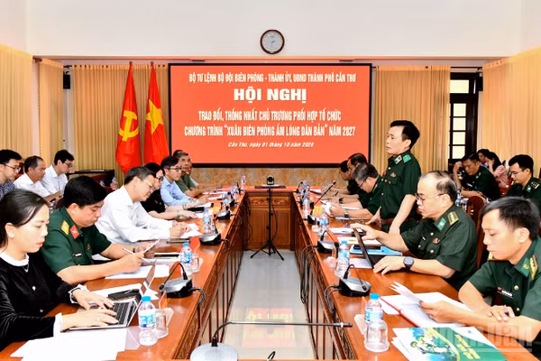 Quang cảnh hội nghị. (Ảnh: VĂN LONG)