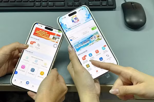 Người dân có thể theo dõi sức khỏe thường xuyên trên ứng dụng Công dân số.