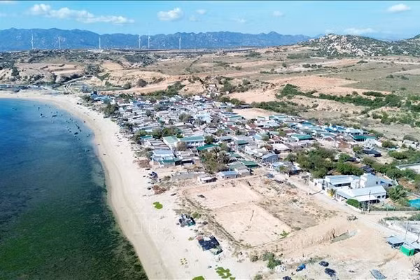 Dự án Nhà máy điện hạt nhân Ninh Thuận 1 dự kiến xây dựng tại thôn Vĩnh Trường, xã Phước Dinh.