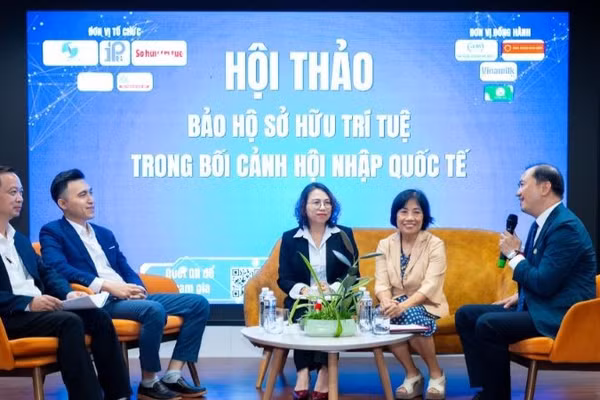Tọa đàm chuyên sâu "Sở hữu trí tuệ trước áp lực hội nhập và chuyển đổi số". (Ảnh: PV)