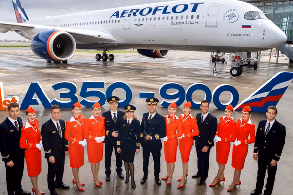 Hãng hàng không Aeroflot của Nga thông báo sẽ khai thác các chuyến bay thẳng từ Moskva đến đảo Phú Quốc của Việt Nam, bắt đầu từ ngày 15/10 tới. (Ảnh: avianews.com)
