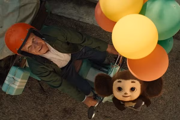 Bộ phim hoạt hình "Cheburashka 2" cạnh tranh với các phim ăn khách quốc tế. (Ảnh: RIA Novosti)