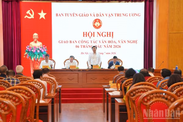 Quang cảnh hội nghị. (Ảnh: HẢI ĐĂNG)
