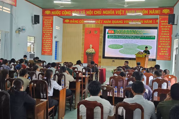 Quanh cảnh hội nghị. (Ảnh: CTV)