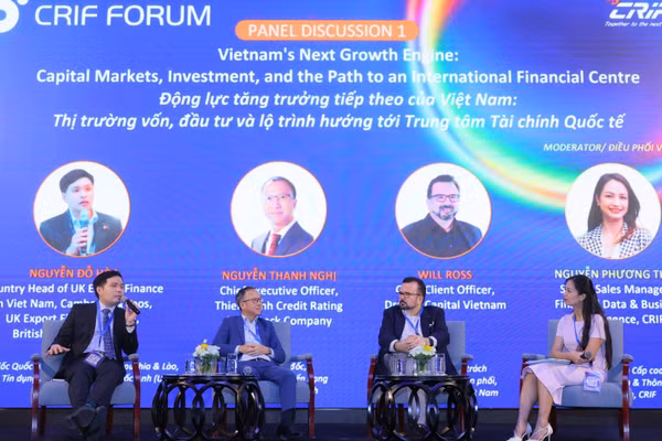 Quang cảnh phiên thảo luận tại CRIF Forum Vietnam 2026. (Ảnh: BTC cung cấp)