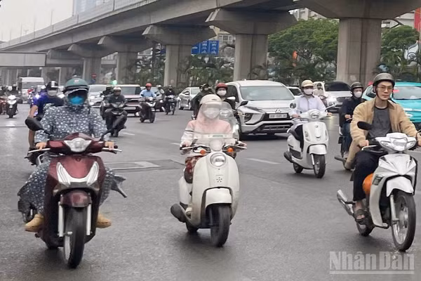 Dự báo khu vực Hà Nội nhiều mây, có mưa vài nơi. (Ảnh minh họa: Đ.T)
