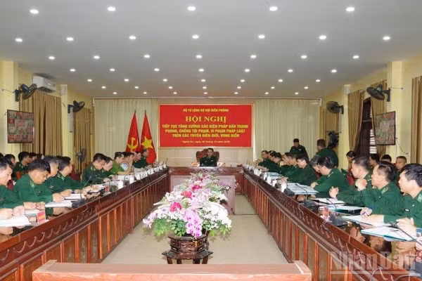 Quang cảnh hội nghị. (Ảnh: HẢI THƯỢNG)