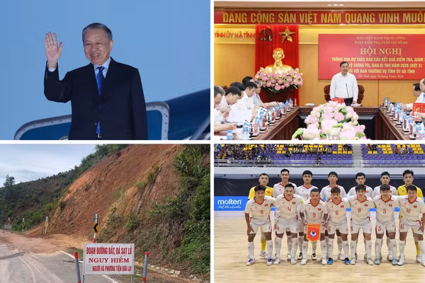 Tin nổi bật ngày 26/9: Tổng Bí thư, Chủ tịch nước Tô Lâm kết thúc tốt đẹp chuyến thăm cấp Nhà nước tới Canada; Futsal Việt Nam trở lại Top 20 thế giới