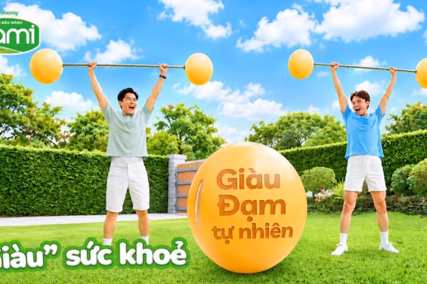 Ẩn bên trong “hạt vàng tự nhiên” là nguồn đạm lành dồi dào, góp phần làm nên giá trị dinh dưỡng nổi bật của đậu nành. (Nguồn ảnh: Vinasoy)
