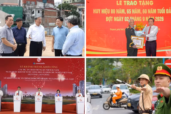 Tin nổi bật ngày 29/8: Tổng Bí thư, Chủ tịch nước Tô Lâm kiểm tra thực tế một số dự án tại Hà Nội; Chủ tịch Quốc hội Trần Thanh Mẫn trao Huy hiệu Đảng đợt 2/9 tại Thành phố Hồ Chí Minh