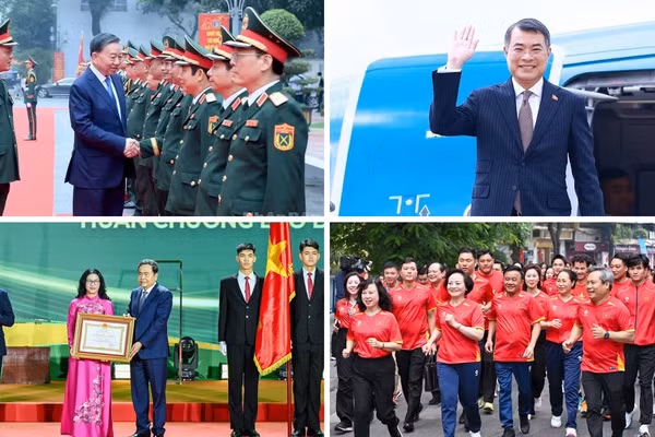 Tin nổi bật ngày 10/10: Tổng Bí thư, Chủ tịch nước Tô Lâm dự Lễ kỷ niệm 80 năm Ngày truyền thống lực lượng vũ trang Thủ đô; Phát động phong trào toàn dân tập luyện thể thao vì một Việt Nam khỏe mạnh