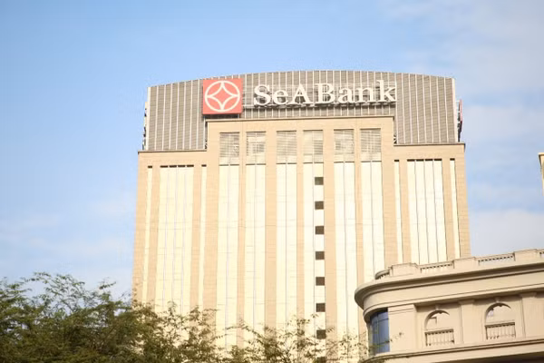Tòa nhà của Seabank (Ảnh : Huy Hưng)