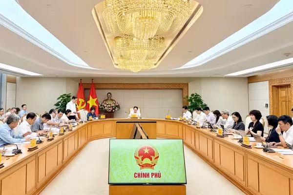 Ngày 7/7/2026, Chính phủ đã họp về dự thảo Nghị định 334/2026/NĐ-CP. (Ảnh: VGP/Thu Sa)