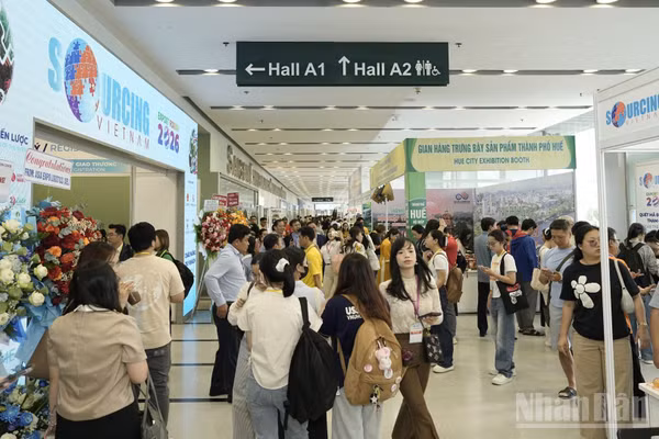 Chuỗi sự kiện “Kết nối chuỗi cung ứng hàng hóa quốc tế” (Viet Nam International Sourcing 2026). (Ảnh: BTC)