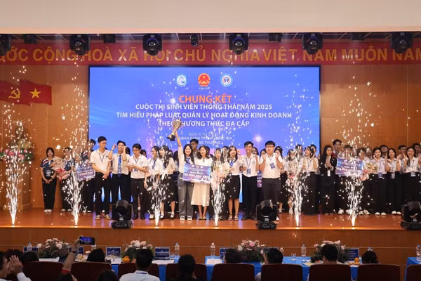 Tiếp nối thành công của hai mùa thi 2024 và 2025, Ủy ban Cạnh tranh quốc gia (Bộ Công thương) phối hợp Công ty TNHH MTV Herbalife Việt Nam tổ chức Cuộc thi “Sinh viên thông thái 2026”. (Ảnh: Ủy ban Cạnh tranh quốc gia)