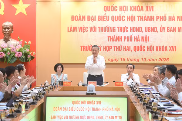 Tổng Bí thư, Chủ tịch nước Tô Lâm dự cuộc làm việc chuẩn bị cho Kỳ họp thứ 2, Quốc hội khóa XVI. (Ảnh: ĐĂNG KHOA)