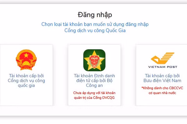 Sử dụng VNeID thực hiện các dịch vụ công trực tuyến. (Ảnh: Internet)