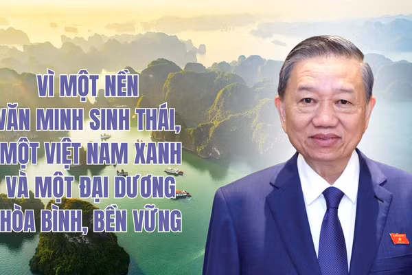Vì một nền văn minh sinh thái, một Việt Nam xanh và một đại dương hòa bình, bền vững