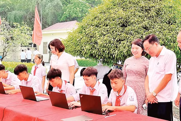 Xã Gia Trấn, tỉnh Ninh Bình chú trọng chăm sóc sức khỏe tinh thần học đường. 