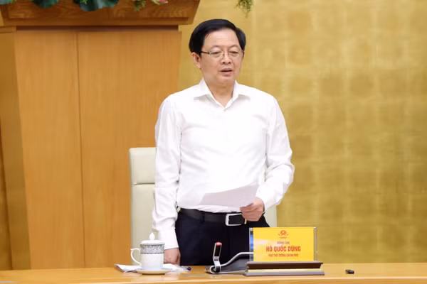 Phó Thủ tướng Hồ Quốc Dũng phát biểu chỉ đạo hội nghị. (Ảnh: chinhphu.vn)