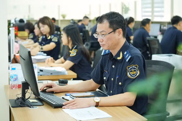 Ứng dụng công nghệ và đổi mới phương thức quản lý hải quan góp phần giảm thời gian, chi phí cho doanh nghiệp. (Ảnh: Cục Hải quan)