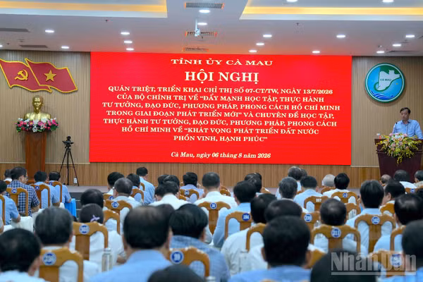 Quang cảnh hội nghị. (Ảnh: HỮU TÙNG)