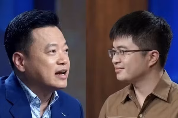 Nguyễn Hòa Bình và Phó Đức Nam. (Ảnh: Bộ Công an)