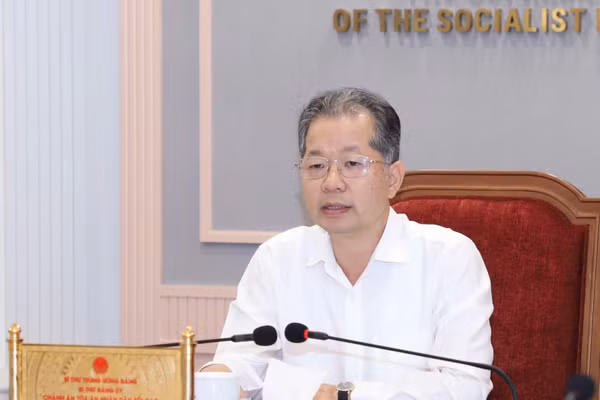 Chánh án Tòa án nhân dân tối cao Nguyễn Văn Quảng. (Ảnh: MĐ)