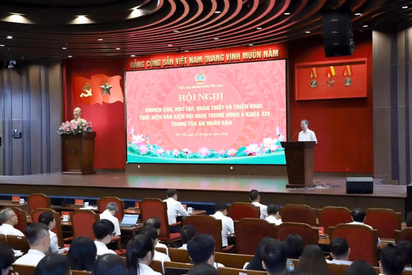 Toàn cảnh hội nghị. (Ảnh: MĐ)