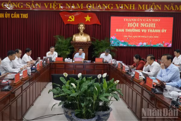 Quang cảnh hội nghị. (Ảnh: THANH TÂM)