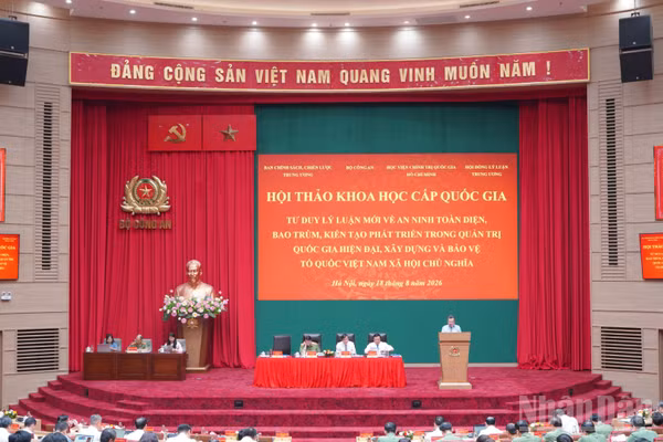 Quang cảnh hội thảo. (Ảnh: HẢI ĐĂNG)