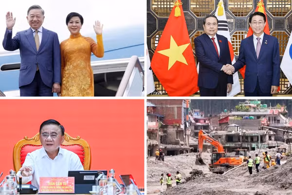 Tin nổi bật ngày 7/9: Tổng Bí thư, Chủ tịch nước Tô Lâm cùng Phu nhân bắt đầu thăm cấp Nhà nước Liên bang Nga; hoạt động của Chủ tịch Quốc hội Trần Thanh Mẫn trong khuôn khổ chuyến thăm chính thức Hàn Quốc