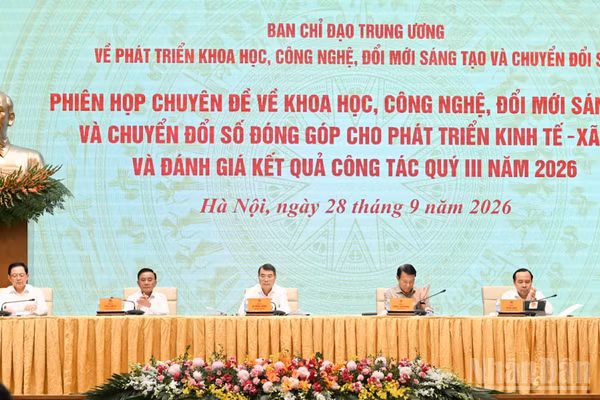 Thủ tướng Lê Minh Hưng chủ trì họp phiên họp Ban Chỉ đạo 57 chuyên đề phát triển kinh tế-xã hội.