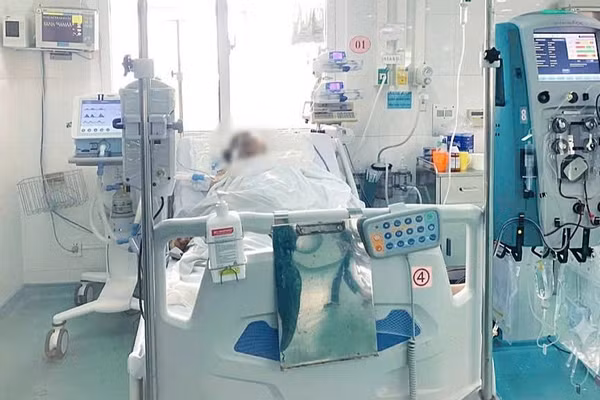 Bệnh nhân được tích cực điều trị trong suốt 10 ngày. (Ảnh: Bệnh viện C cung cấp)
