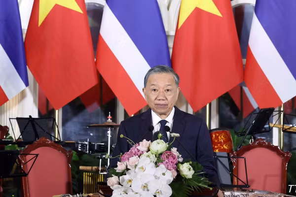 Tổng Bí thư, Chủ tịch nước Tô Lâm phát biểu. (Ảnh: TTXVN)