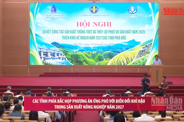 [Video] Các tỉnh phía Bắc họp phương án ứng phó với biến đổi khí hậu trong sản xuất nông nghiệp năm 2027
