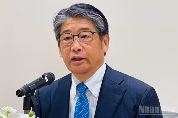 Đại sứ Nhật Bản tại Việt Nam Ito Naoki. (Ảnh: V.T)
