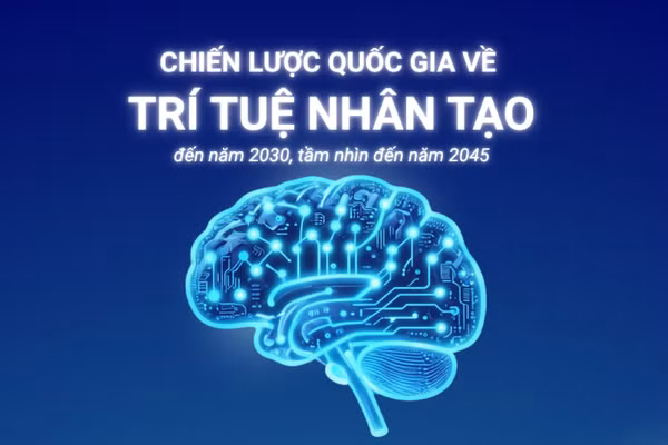 [Infographic] Chiến lược quốc gia về trí tuệ nhân tạo đến năm 2030, tầm nhìn đến năm 2045
