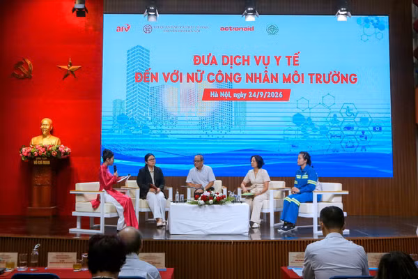 Cải thiện tiếp cận dịch vụ y tế toàn diện cho nữ công nhân môi trường