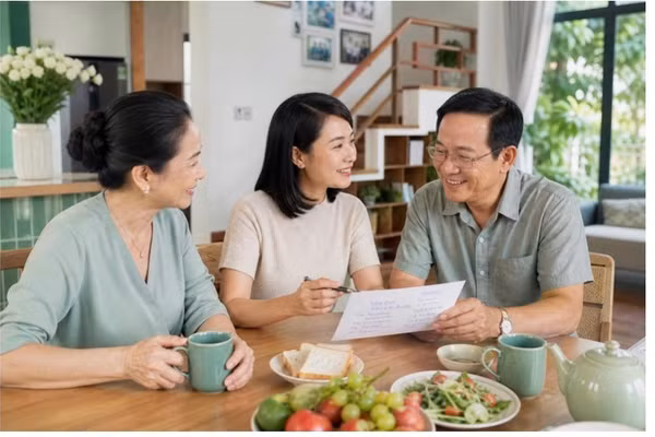 Sự quan tâm có thể bắt đầu từ một khoản để dành, để cha mẹ chủ động hơn với lựa chọn của mình.