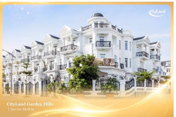 CityLand Garden Hills, CityLand Center Hills, CityLand Riverside và CityLand Park Hills là những dự án góp phần định hình nhận diện CityLand trong quá trình phát triển. (Ảnh: Cityland)