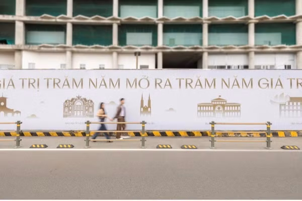 Các công trình biểu tượng tại Việt Nam được tôn vinh tại tọa độ “tứ giác” Bến Thành, tạo nên điểm nhấn giàu bản sắc giữa trung tâm Thành phố Hồ Chí Minh. (Ảnh: Masterise)