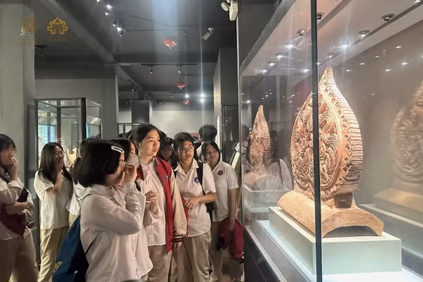 Hoàng thành Thăng Long mở ra không gian tìm hiểu và trải nghiệm lịch sử dân tộc quý giá cho công chúng hôm nay. Nguồn ảnh: Trung tâm Bảo tồn di sản Thăng Long-Hà Nội