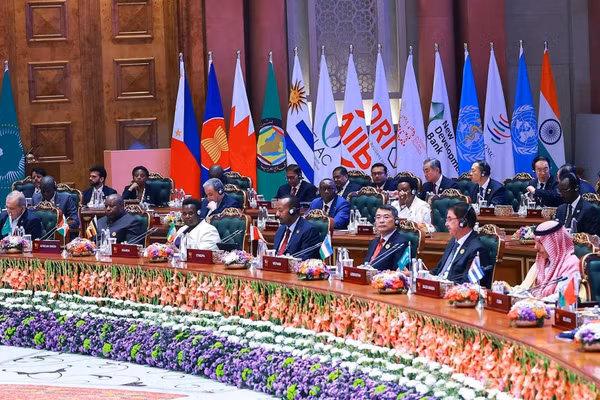 Chuyến công tác của Thủ tướng Chính phủ Lê Minh Hưng tham dự Hội nghị thượng đỉnh BRICS lần thứ 18 và làm việc song phương tại Ấn Độ đã “thành công rất tốt đẹp”. Ảnh TTXVN
