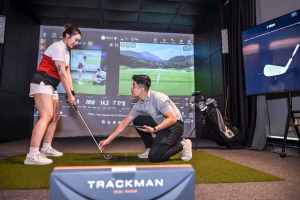 Công nghệ TrackMan thay đổi hoàn toàn tư duy huấn luyện, sang áp dụng khoa học dữ liệu. Ảnh: Thành Đạt